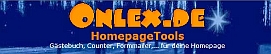Gästebuch, Counter und Formmailer mit Spam-Schutz - Kostenlos und werbefrei auf www.onlex.de